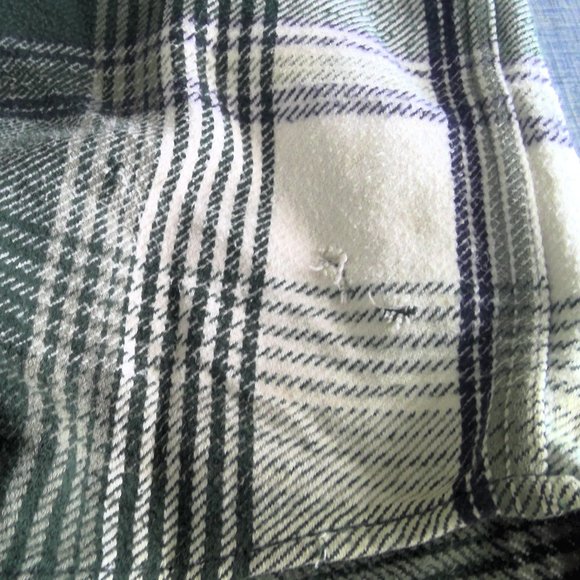 Vintage Berne Apparel Flannel Work Shirt Long Sleeve LT - Picture 6 of 8